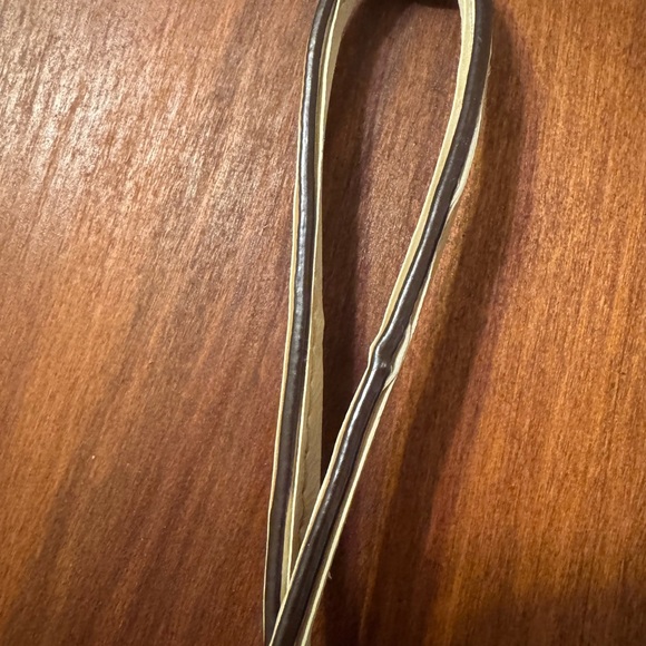 Coach Beige Signature C-Zip Wristlet - Picture 4 of 6